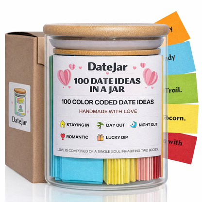100 Date Ideas Jar